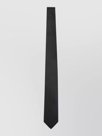 Prada slim design satin necktie menswear accessory