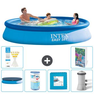 Intex Piscina Easy Set Redonda - 366x76 Cm - 7-piezas S146