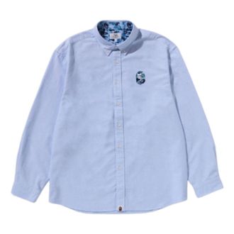 A Bathing Ape Abc Camo One Point Shirt Sax 1L70-131-001-SAX