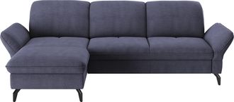 Sit&more Ecksofa »Leandro L-Form« Wahlweise mit Bett-, Kopfteil - und Armlehnfunktion, sowie Bettkasten