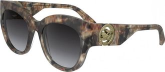 Longchamp Womens LO740S 52 254 Fashion Sunglasses - Multicolour - One Size