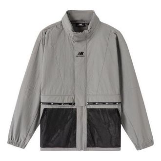 New Balance Athletic Classic Jacket Grey Black NAA6N013-GR