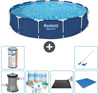 Bestway Piscina Bestway Steel Pro Redonda - 396x84 Cm - 8-piezas S22110