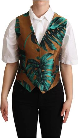 Dolce & Gabbana Vests - Dames - Gillet - Veelkleurig - M - Kostuums
