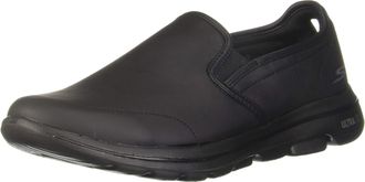 Skechers Mens Go Walk 5 Convinced, Black/Black, 9 UK