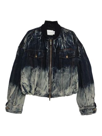 Feng Chen Wang Denim jack - Blauw