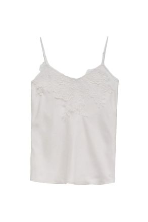 Salsa Tanktop SALSA Salsa Jeans Top Lace, Damen, Gr. XS, wei&szlig;, Obermaterial: 100% Polyester PES., Tops Tanktop