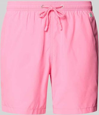 MC2 Saint Barth Badehose mit Logo-Print Modell Lighting Pantone in Pink, Gr&ouml;&szlig;e XXL