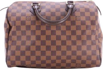 Louis Vuitton Brown Damier Speedy 30 (Authentic Pre-Loved)