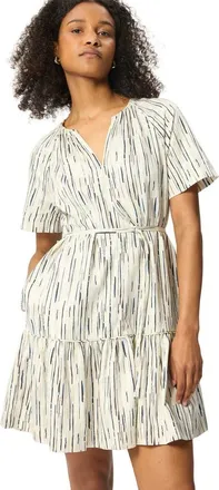 Whistles Abstract Stripe Short Dress in Ivory/multi at Nordstrom, Size 12