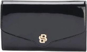 HUGO BOSS Beyond Crossbody Bag - Dames - Clutches - Zwart - ONE Size - Leer - Tassen