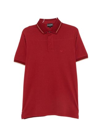 Emporio Armani Polo Emporio Armani de algod&oacute;n con logotipo