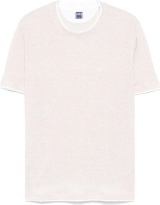 Fedeli T-shirt in jersey - Toni neutri