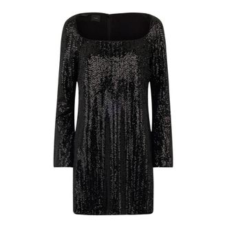 Pinko Mujer, Vestidos, Negro, Talla: S