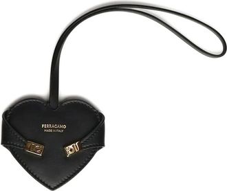 Ferragamo Bedel met logoprint - Zwart