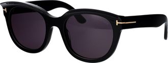 Tom Ford Womens Sunglasses Tamara-02 Black Acetate
