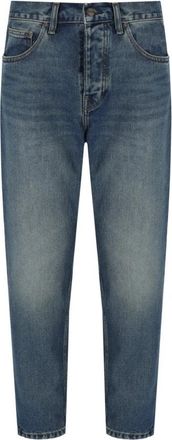 Carhartt Work in Progress Newel Used Jeans - Heren - Loose Fit Jeans - Blauw - W31 - Katoen - Jeans