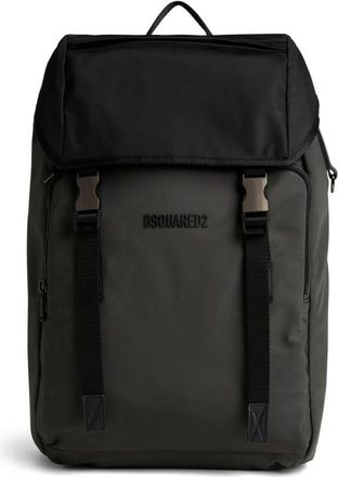 Dsquared2 Urban logo-lettering backpack - men - Polyamide - One Size - Black