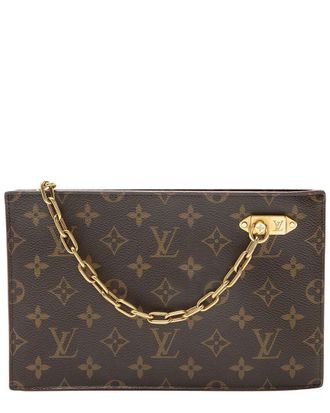 Louis Vuitton Monogram Canvas Legacy Chain Clutch (Authentic Pre-Loved)