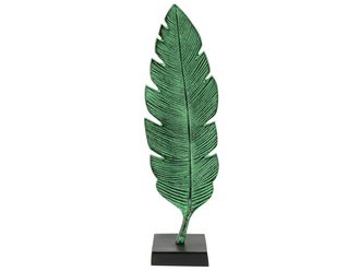 Schubiger M&ouml;bel Figur Feder Gr&uuml;nspan H: 52 cm