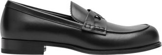 Christian Louboutin Schoenen, Heren, Zwart, 43 1/2 EU, Loafer Flat