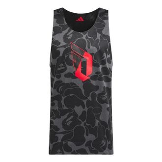 adidas x BAPE Dame 9 Reversible Basketball Asia Sizing Carbon JF1154