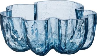 Kosta Boda Crackle Bowl in Blue at Nordstrom