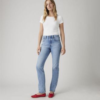 Levi's 501 Original Jeans - Womens - 23X30 - Light Wash / Medium Indigo Worn In