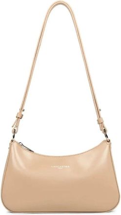 Lancaster Suave Ace Trotter Bag - Dames - Schoudertassen - Beige - ONE Size - Leer - Tassen