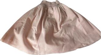 Chanel Sihmmery Baby Pink Mini Skirt 2013 Size 40