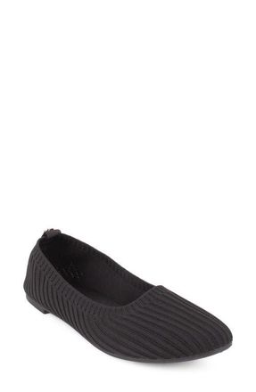 Elie Tahari Clementia Knit Ballet Flat in Black at Nordstrom, Size 5.5