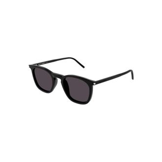 Saint Laurent Zonnebril - Heren - Accessoires - Zwart - Maat: 49 MM