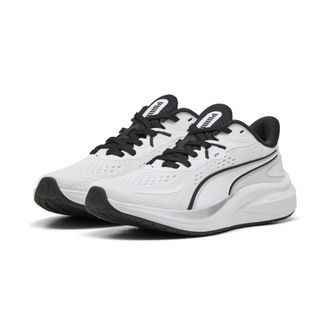 Puma Laufschuh PUMA SKYROCKET LITE 2, Gr. 46, schwarz-weiss (puma wei&szlig;, puma silber, puma schwarz), Textil, Schuhe Laufschuh