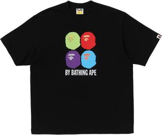 A Bathing Ape T-shirt con stampa - Nero