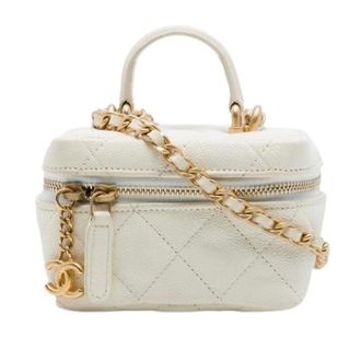 Chanel Borsa Vanity Pre-owned - - Pre-owned - Donna - Bianco - ONE SIZE