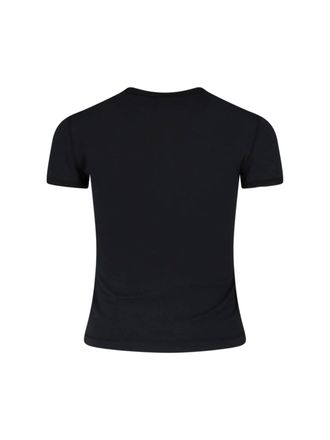 Diesel Womens T-Shirts And Polos Black Cotton