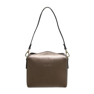 Pourchet Dames, Tassen, Geel, Maat: ONE Size Leer