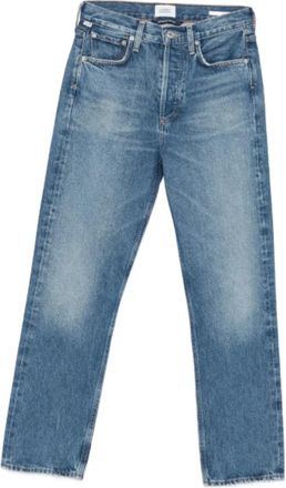 Citizens Of Humanity Blaine Vintage Straight - Dames - Regular Fit Jeans - Blauw - W25 - Katoen - Jeans