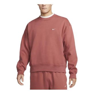 Nike swoosh logo crew neck sweatshirt Rose DA0318-691