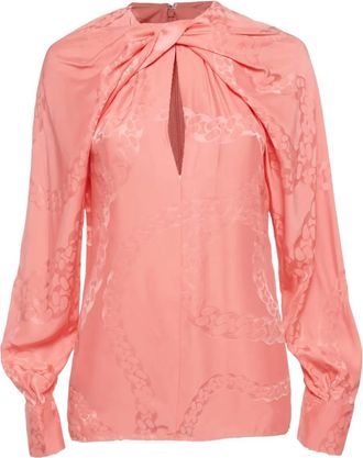 Stella McCartney Blusa con stampa - Rosa