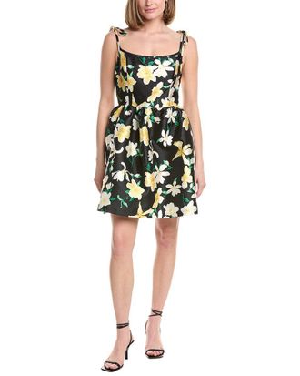 Julia Jordan Printed Twill Sleeveless Dress