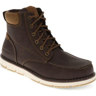 Dockers Davis Lace-Up Boot in Dark Brown at Nordstrom Rack, Size 11.5