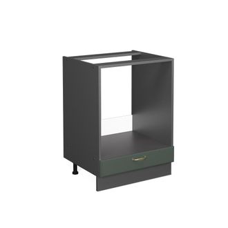 Vicco Armario Para Horno Empotrado Fame-line, Verde Dorado Casa De Campo, 60 Cm Sin Encimera Vicco