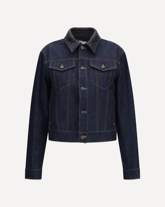 Bottega Veneta Giacca in denim Woman 44