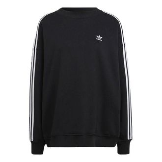 adidas (WMNS) adidas Originals Adicolor Classics Oversized Sweatshirt Black H33539