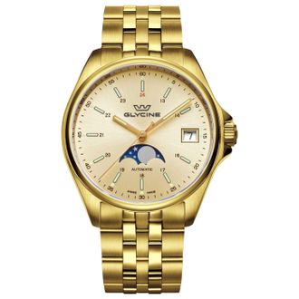 Glycine Combat Classic Moonphase Womens Watch