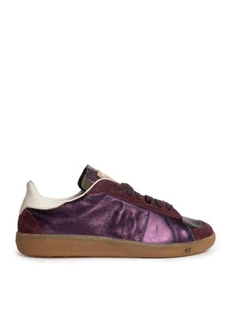 Patrizia Pepe 93 Skin Sneakers In Laminated Nappa
