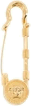 Versace Veiligheidsspeld Broche - Dames - Oorbellen - Geel - ONE Size - Accessoires