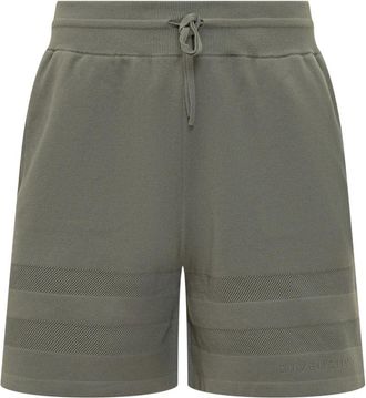 Givenchy Casual Shorts, male, Green, Size: S Bermuda Shorts with Signature