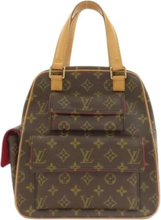 Louis Vuitton Pre-owned Vintage Monogram Handtas - Dames - Vintage Handtas - Bruin - ONE Size - Vintage